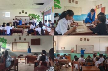 Ujian Praktik Mengajar PLP II Mahasiswa Pendidikan Matematika PSDKU UNPATTI MBD Berlangsung di Empat Sekolah Mitra