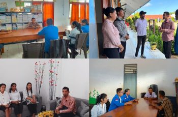Dosen Pembimbing Laksanakan Monitoring dan Evaluasi PLP II Mahasiswa Prodi Pendidikan Matematika PSDKU UNPATTI MBD di Sekolah Mitra