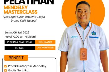 Pelatihan Mendeley Masterclass: Upaya Prodi Pendidikan Matematika PSDKU UNPATTI Kab. MBD Perkuat Kompetensi Akademik Mahasiswa